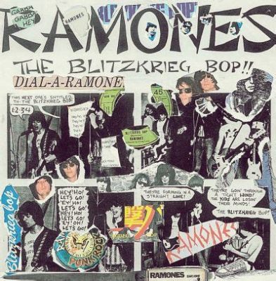 Blitzkrieg Bop : เพลงปังก์ร็อกที่ระเบิดพลังเสียงและความเร็วอันโกลาหล